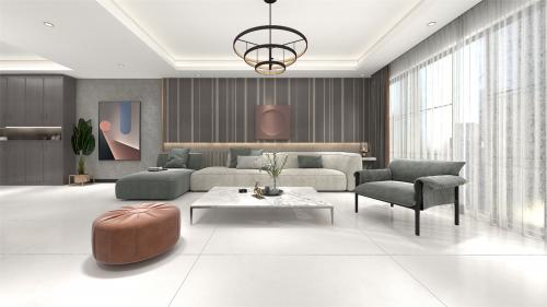 高陽陶瓷｜新一線陶瓷品牌，750X1500蠟質(zhì)素巖磚，細(xì)膩顯...