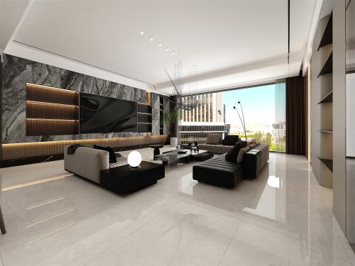 高陽陶瓷｜十大陶瓷品牌，750X1500天脈雪山高透原石：理...